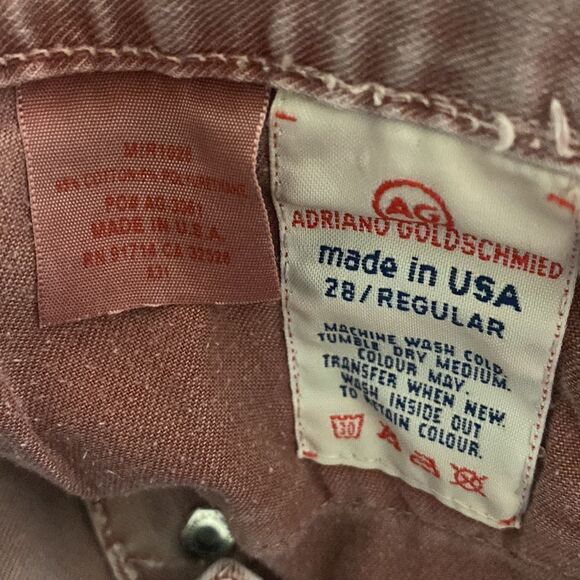 ADRIANO GOLDSCHMIED Women’s Jeans Size 28 made in USA . - Picture 6 of 7